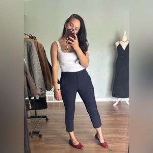 Ann Taylor navy blue skinny trouser